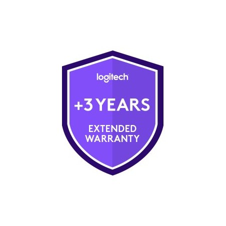Logitech Extended Warranty - Prodloužená dohoda o službách - výměna nebo oprava (pro video conferencing devices) - 3 let (z
