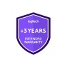 Logitech Extended Warranty - Prodloužená dohoda o službách - výměna nebo oprava (pro video conferencing devices) - 3 let (z