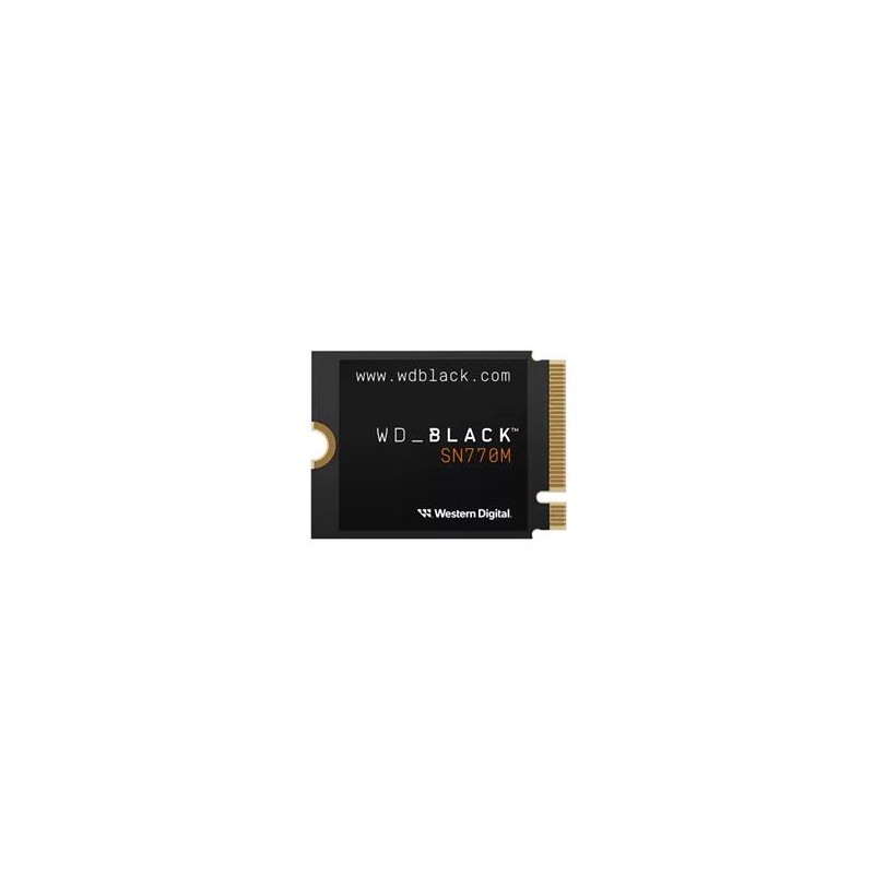 WD Black SN770M POWERED BY SANDISK/2TB/SSD/M.2 NVMe/5R WDS200T3X0G00CHY0