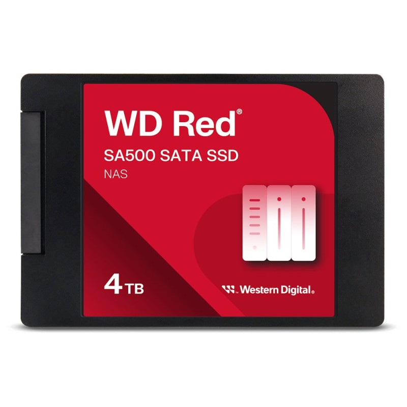 WD Red SA500 POWERED BY SANDISK/4TB/SSD/2.5"/SATA/5R