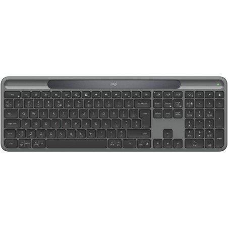 Logitech Slim Solar+ Keyboard/Graphite - US INTL -INTNL-973