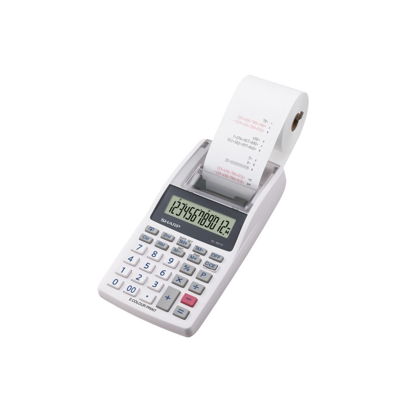 SHARP - Tiskový kalkulátor SH-EL1611V bez adaptéru