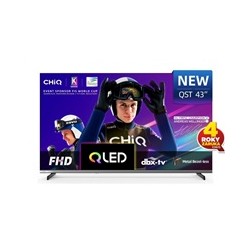 CHiQ L43QST TV 43", FHD, QLED, ultratenká, Android14, Dolby Audio, Frameless