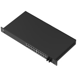 Teltonika SWM282 manažovaný switch, 24x GbE (24x PoE+), 4x SFP, L2+, 19" rack