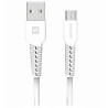 Swissten datový kabel usb / micro usb 1,0 m bílý