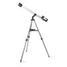 NEDIS teleskop SCTE5060WT/ clona 50 mm/ ohnisková vzdálenost 600 mm/ hledáček 5 x 24/ výška 125 cm/ Tripod/ bílo-černý