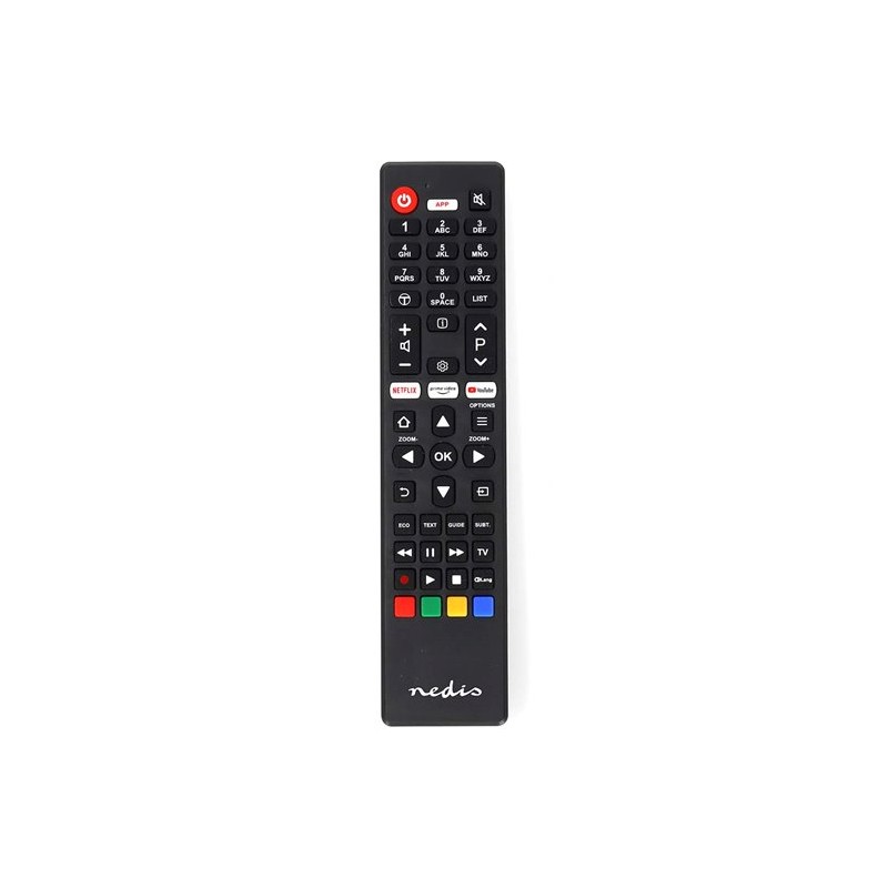 NEDIS předprogramovaný dálkový ovladač kompatibilní se všemi televizory TCL/Thomson