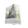 MSI case MAG PANO 110R PZ WHITE, ATX, Průhledná bočnice, 4x 120mm ARGB Fan, bílá