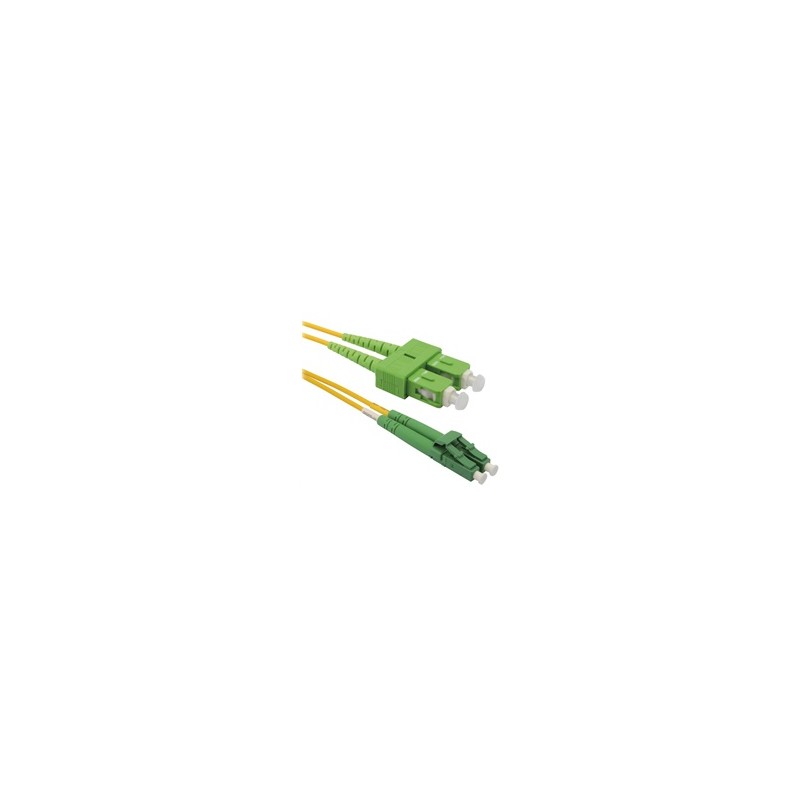 XtendLan Patch kabel, optický, LC-SC, APC/APC, 9/125µm, singlemode, duplex, 1m