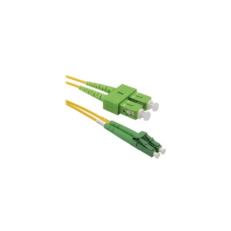 XtendLan Patch kabel, optický, LC-SC, APC/APC, 9/125µm, singlemode, duplex, 1m