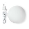 NEDIS LED noční světlo do zásuvky/ pohybový senzor/ 0.55 W/ 11 lm/ teplá bílá