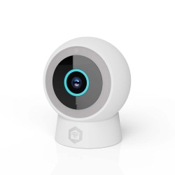 NEDIS IP kamera/ venkovní/ IP65/ Wi-Fi/ 3Mpix/ Full HD 1296p/ Onvif/ reflektor/ detekce pohybu/ noční vidění 10m/ bílá