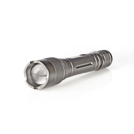 NEDIS LED svítilna/ napájení z baterie/ 3 V DC/ 3 W/ 150 lm/ dosah 120 m/ šedá