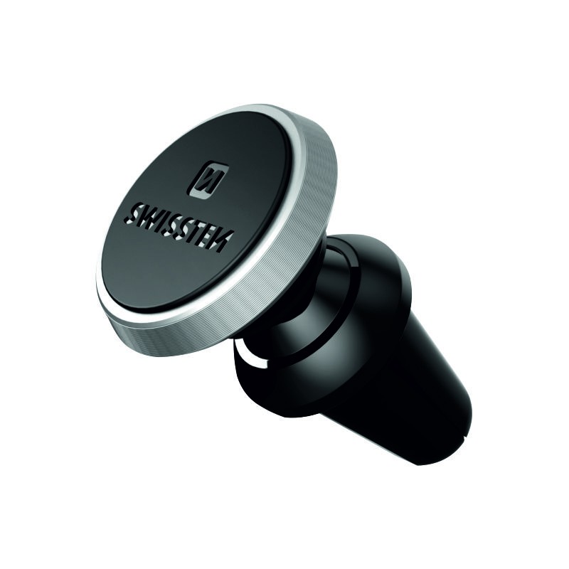 Swissten Magnetický Držák Do Ventilace Auta S-Grip Av-M9 Černo-Stříbrný