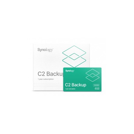 Synology C2 BACKUP 500G-1Y (EU) Licence C2 Backup pro 500GB dat na 1 rok