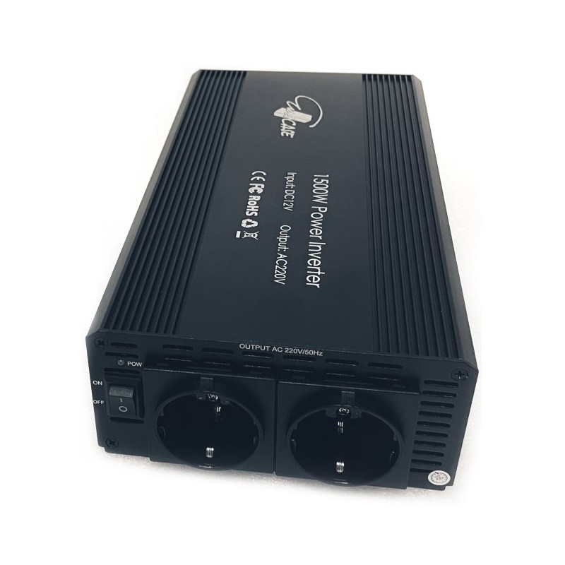 EUROCASE Měnič napětí AC 220V, 1500W (MT-MX1500)