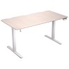 Endorfy herní stůl Atlas L electric Light Wood / 150x76cm / nosnost 80kg / el. nastavení výšky (72-120cm) / světlé dřevo