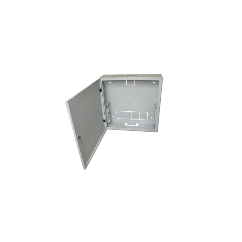 XtendLan 19" nástěnný vertikální rozvaděč 2U+4U 540x150