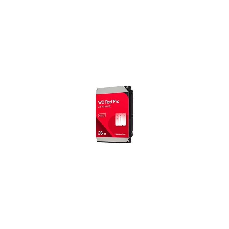 WD RED Pro NAS WD260KFGX 26TB, SATA III 3.5", 512MB 7200RPM, 272MB/s, CMR