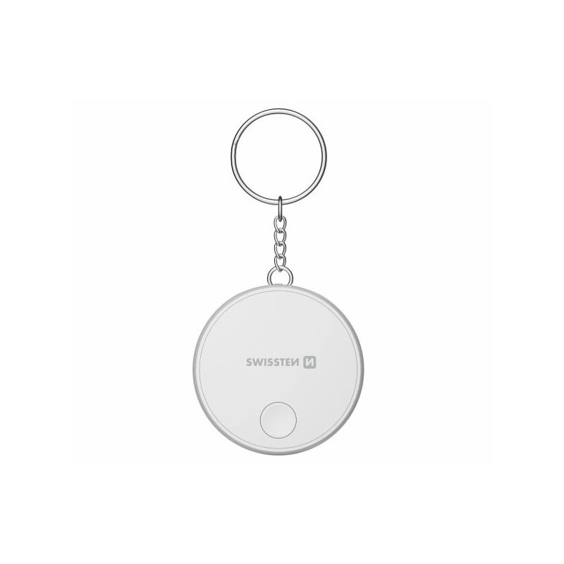 Swissten Find Tag Chytrý Lokátor s Funkcí Apple Find My Bílý