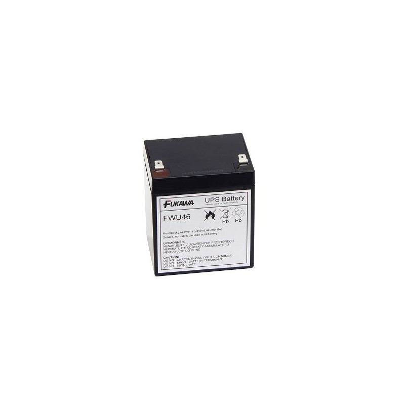 Baterie - FUKAWA FWU-46 náhradní baterie za RBC46 (12V/5Ah)