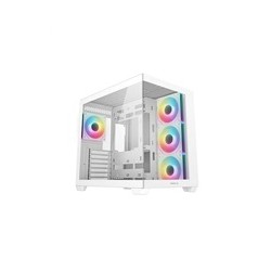 DEEPCOOL Case CG530 4F WH, ATX, Průhledná bočnice, 4x120mm ARGB, bílá