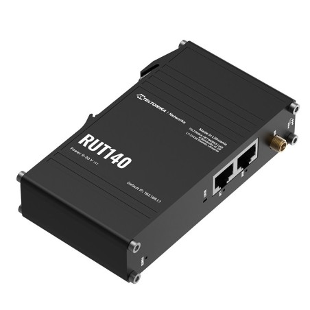Teltonika RUT140 průmyslový router, 2x Eth 10/100, Wi-Fi
