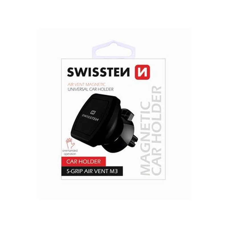 Swissten Magnetický Držák Do Ventilace Auta S-Grip Av-M3