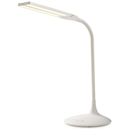NEDIS LED lampička/ dobíjecí/ 5VDC/ dotykové funkce/ přirozená, studená, teplá bílá/ stmívatelná/ 280 lm/ bílá