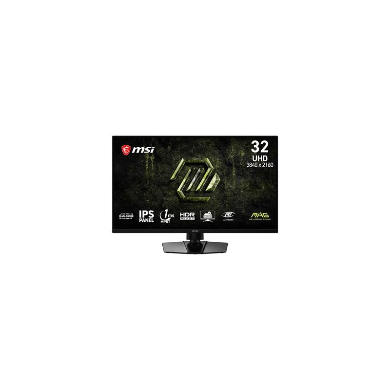 MSI Gaming MAG 321UPD E14/ 31.5"/ 3840x2160/ IPS/ 4ms/ 144Hz/ 300cd/m2/ 1500:1/ HDMI/ DP/ VESA/ černý