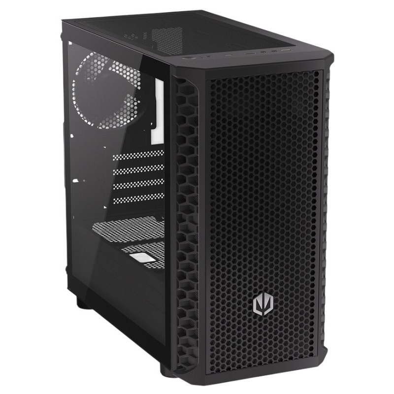 Endorfy skříň Signum M30 Air / microATX / 3x120 mm fan / 2xUSB / USB-C / tvrzené sklo / černá