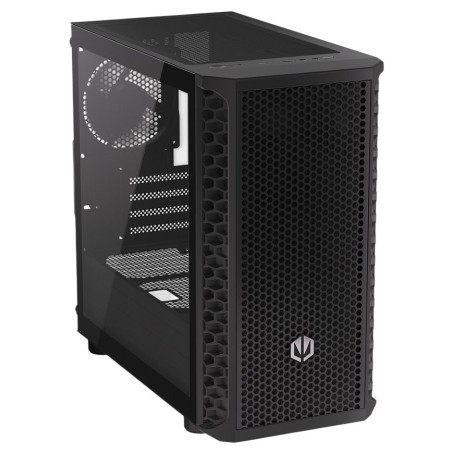 Endorfy skříň Signum M30 Air / microATX / 3x120 mm fan / 2xUSB / USB-C / tvrzené sklo / černá