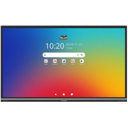 ViewSonic dotykový panel IFP8651 4K 86" Android 14 EDLA, 50 Multi touch,400nits,16G RAM/128GB,OPS slot,HDMI,VGA, DP,USB