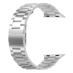 Swissten řemínek pro apple watch kovový 38 / 40 / 41 mm stříbrný