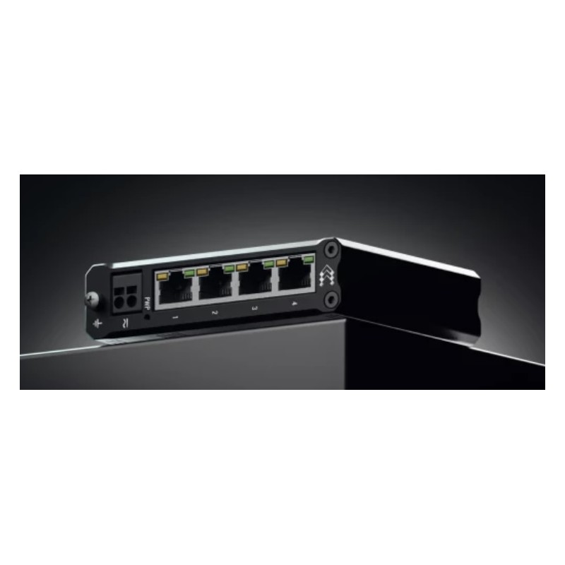 Teltonika průmyslový nemanažovaný switch na DIN lištu TSW304 4port 10/100/1000M