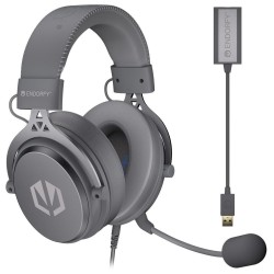 Endorfy headset VIRO Plus USB / drátový / s odnímatelným mikrofonem / USB / šedý