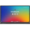 ViewSonic Flat Touch Display IFP7553/ 75"/ UHD/450nits, 5500:1, 8G RAM/128GB/HDMI/VGA/USB-C /RJ45 x2, RS232 x1, Grey