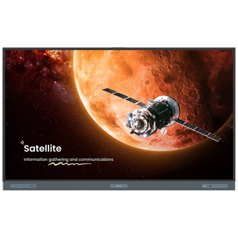 BENQ dotykový panel 86" RP8604/ UHD 4K/8GB I 64GB /provoz 18/7/ HDMI/DP/ USB-C/ Android 13/NFC/wifi/50 dotykových bodů