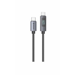 Swissten LCD kabel USB-C / USB-C 1m