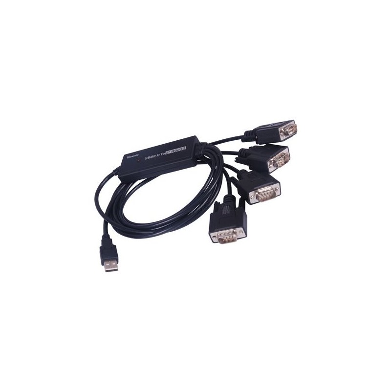 PremiumCord USB2.0 na 4 x RS232C