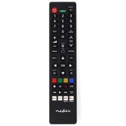 NEDIS předprogramovaný dálkový ovladač kompatibilní se všemi televizory Panasonic/Sharp