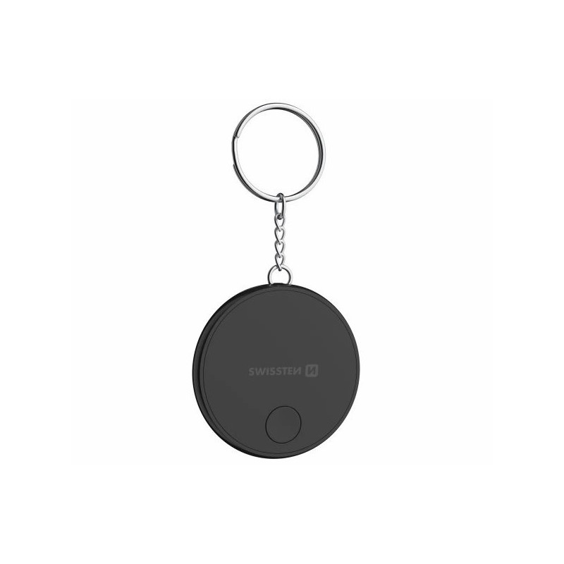 Swissten Find Tag Chytrý Lokátor s Funkcí Apple Find My Černý