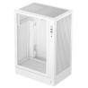 DEEPCOOL Case CH170 PLUS WH, ATX, Průhledná bočnice, bílá