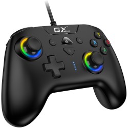 GENIUS GX Gaming gamepad GX-23UV/ drátový/ USB/ duální vibrace/ pro PC, PS3, PS4, Switch, Switch Lite a Android