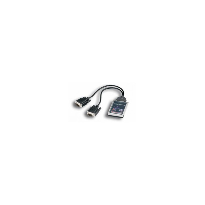 Serial card Quatech PCMCIA 2x RS-232 ruggedized