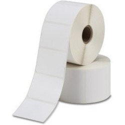 Label, Paper, 100x50mm Direct Thermal, Z-Select 2000D, Coated, Permanent Adhesive, 25mm Core