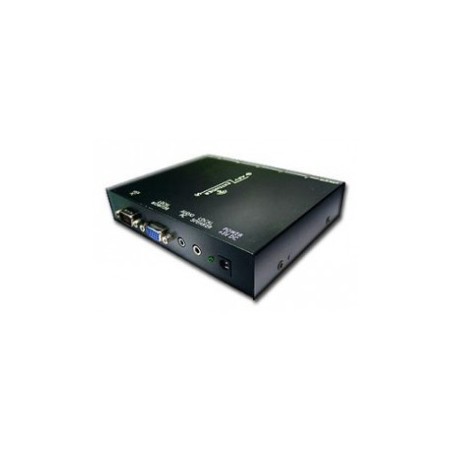 AV VGA extender - vysílač až pro 5 přijímačů, Ethernet Cat5/6, do 150m