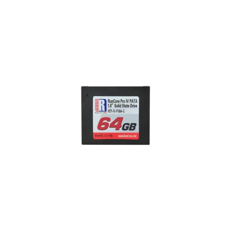 SSD 64GB RunCore, 1,8 quot IDE 44pin, Pro IV (97/79MB/s) 64MB cache+USB box