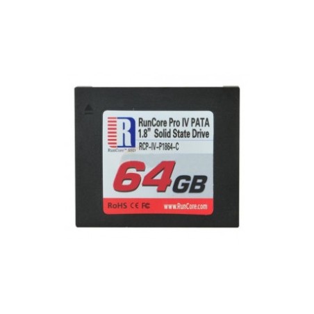 SSD 64GB RunCore, 1,8 quot IDE 44pin, Pro IV (97/79MB/s) 64MB cache+USB box