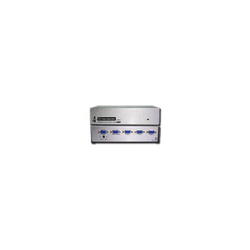 Videoduplikátor (splitter) 1- gt 4 VGA porty (450MHz, do 2048x1536)